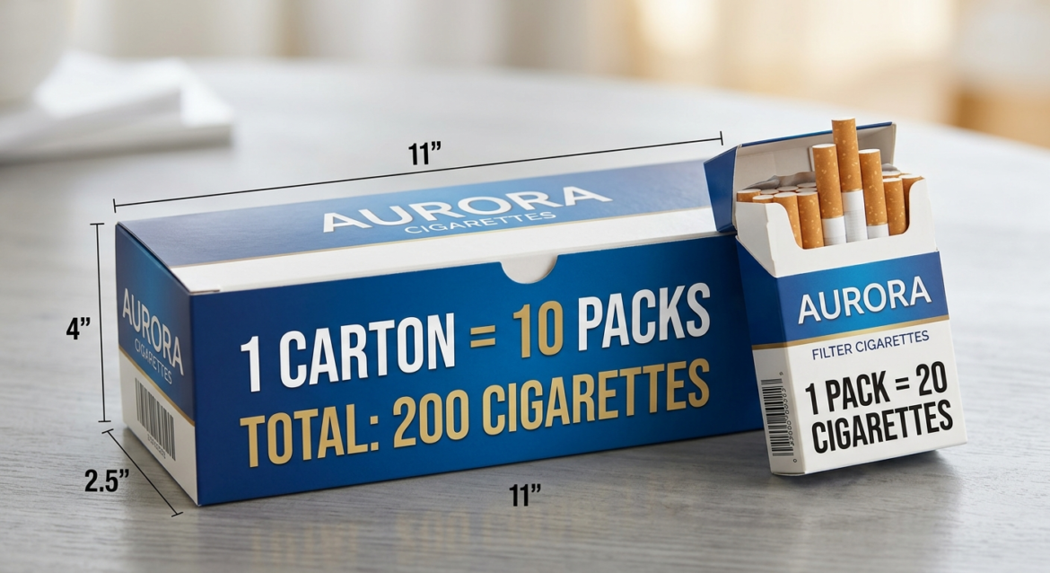 How Many Cigarettes in a Pack and How Many Packs in a Carton