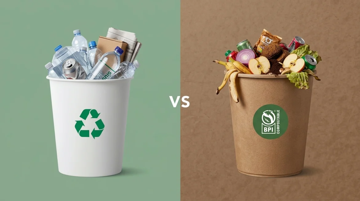 Recyclable vs Compostable Packaging A Complete Guide