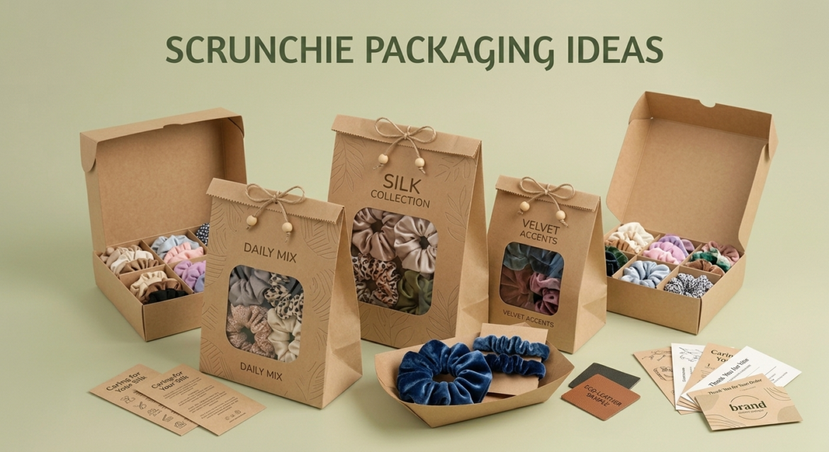 Scrunchie Packaging Ideas