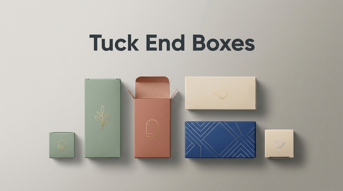 Tuck End Boxes Custom Packaging Solutions for Modern Brands
